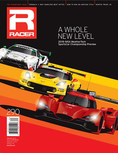 Racer December 01, 2017 Issue Cover
