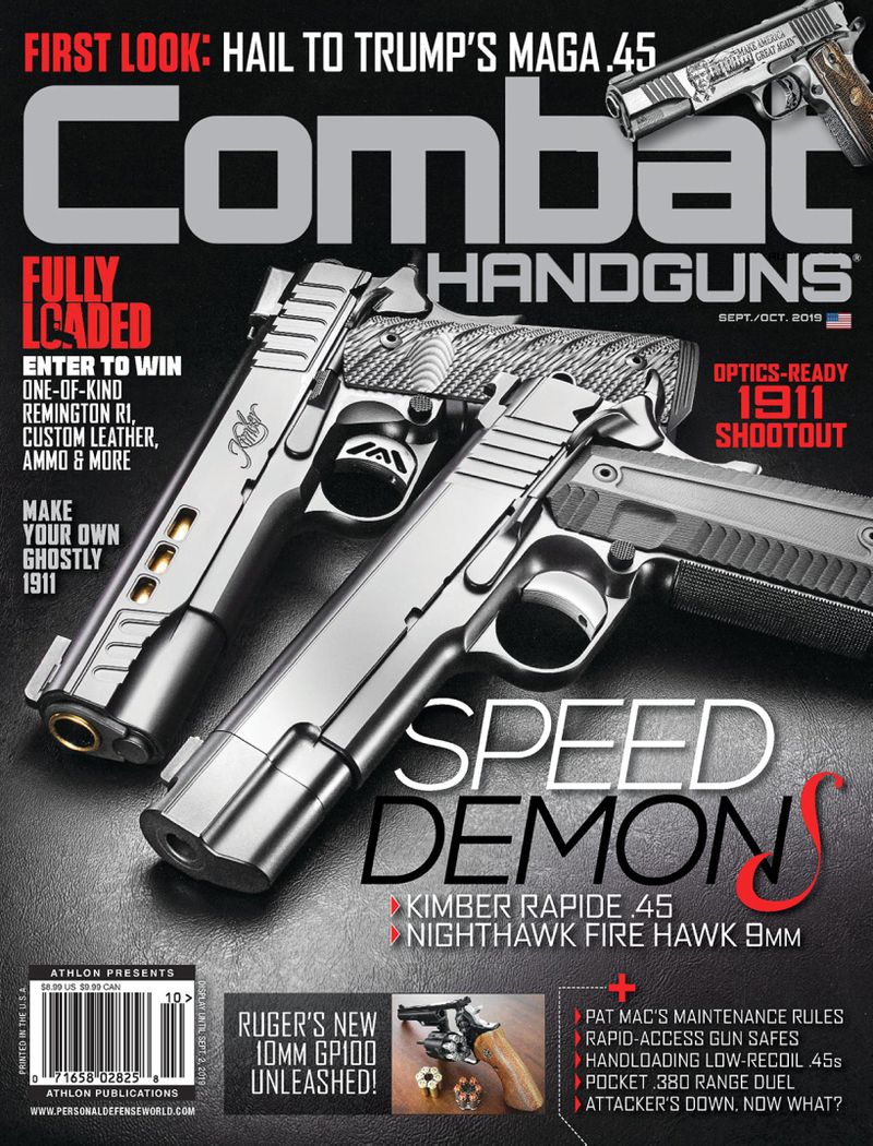 Combat-Handguns September 01, 2019 Issue Cover