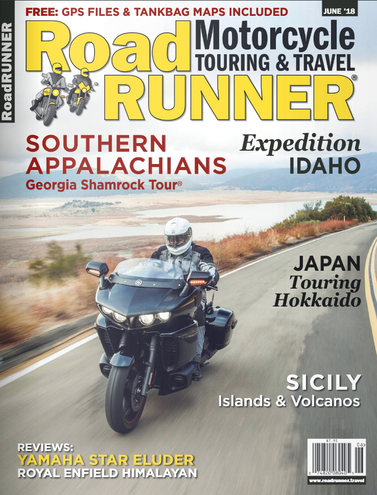 Road-RUNNER-Motorcycle-and-Touring June 01, 2018 Issue Cover