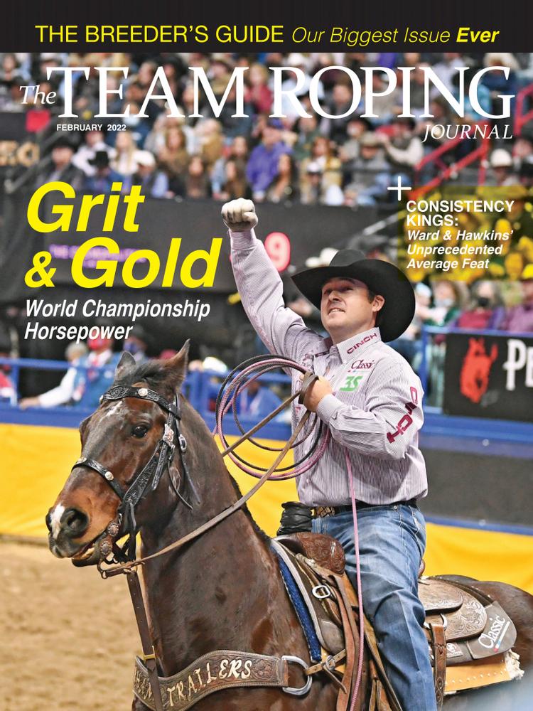 The-Team-Roping-Journal February 01, 2022 Issue Cover