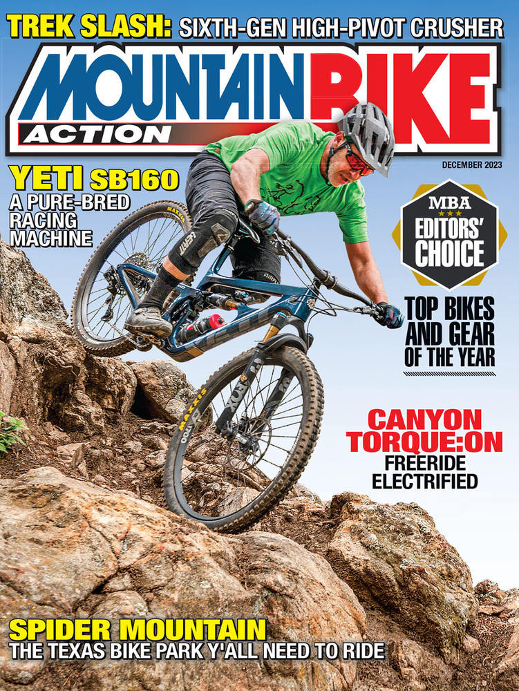 Mountain-Bike-Action December 01, 2023 Issue Cover