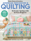 American Patchwork & Quilting April 01, 2025 Issue Cover