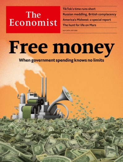The Economist July 25, 2020 Issue Cover