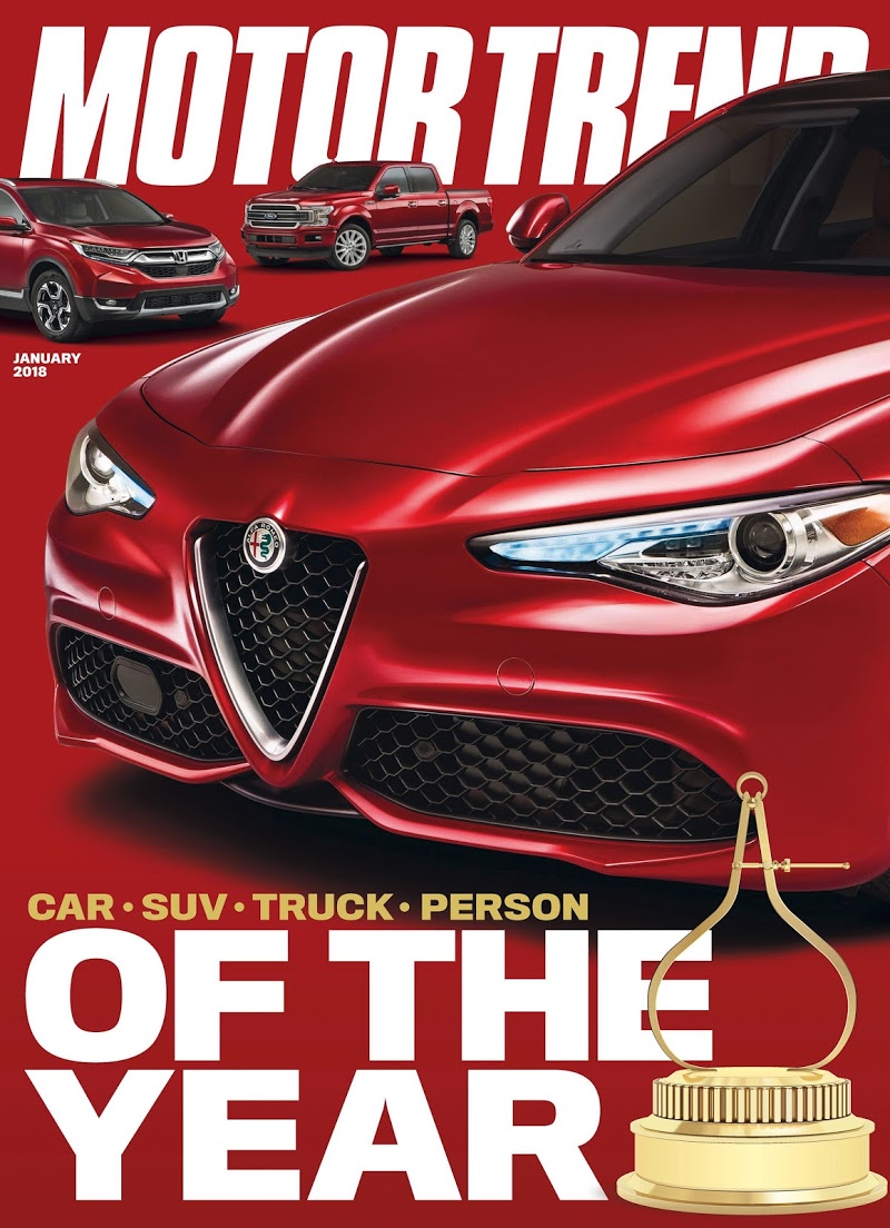 Motor-Trend January 01, 2018 Issue Cover
