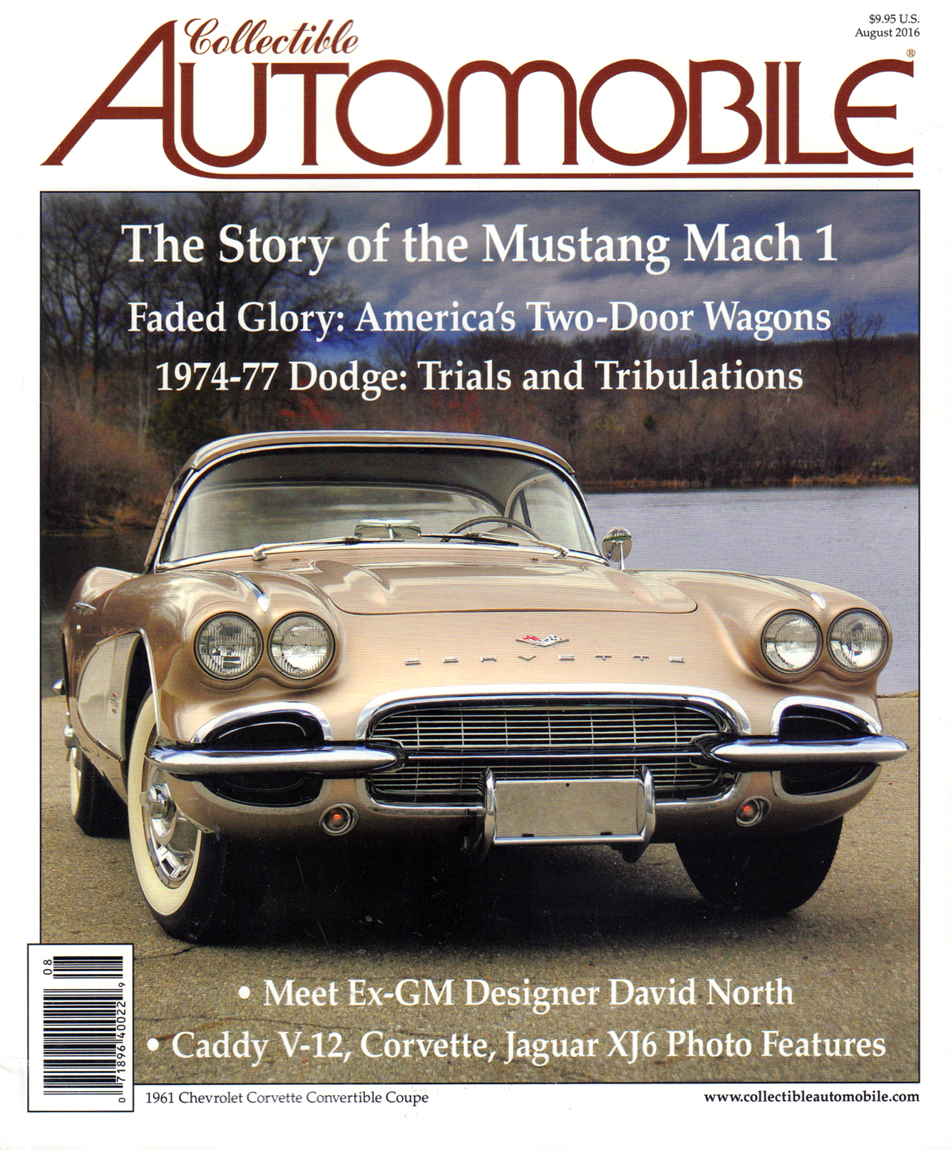 Collectible-Automobile August 01, 2016 Issue Cover