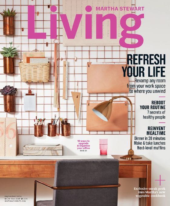 Martha-Stewart-Living September 01, 2016 Issue Cover
