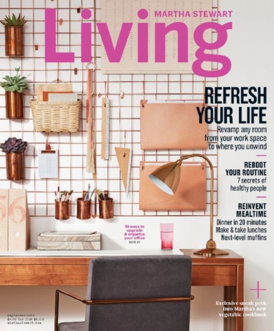Martha Stewart Living September 01, 2016 Issue Cover