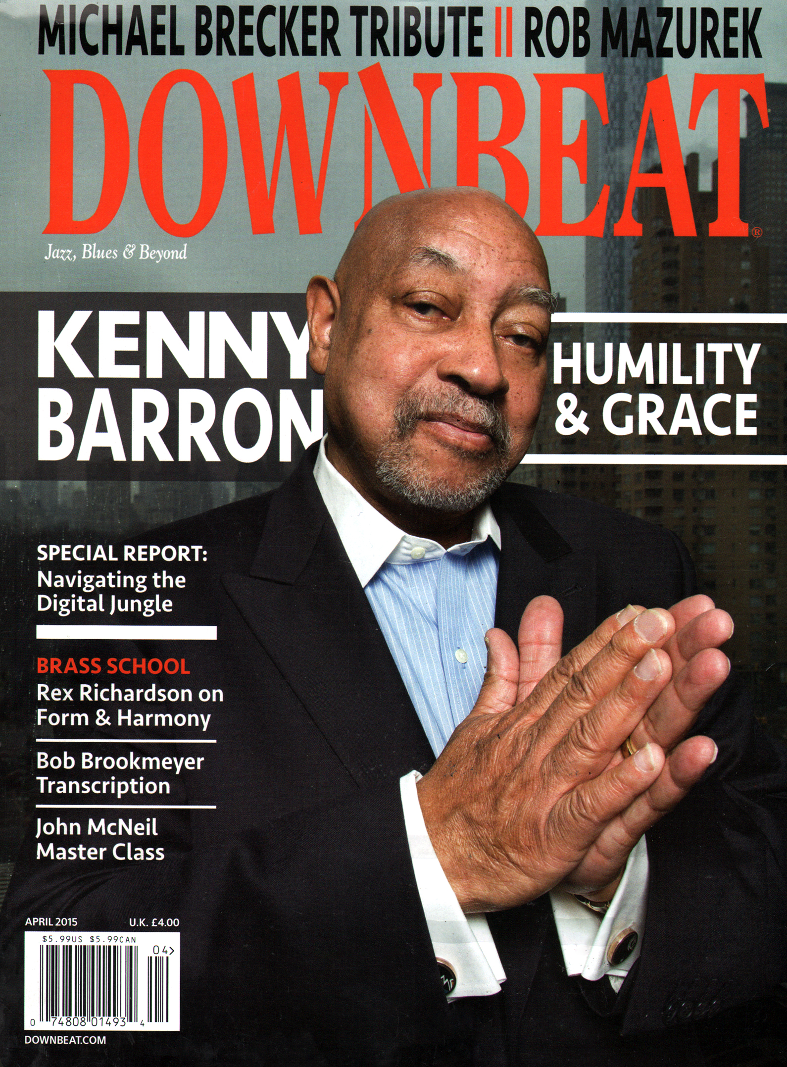 DownBeat April 01, 2015 Issue Cover