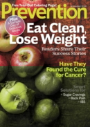 Prevention November 01, 2016 Issue Cover
