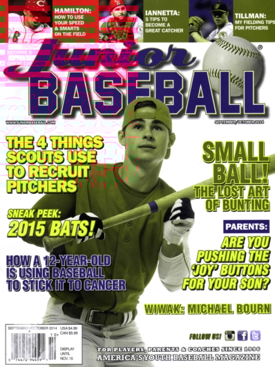 Junior Baseball September 01, 2014 Issue Cover