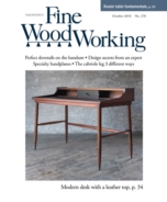Fine-Woodworking October 01, 2018 Issue Cover