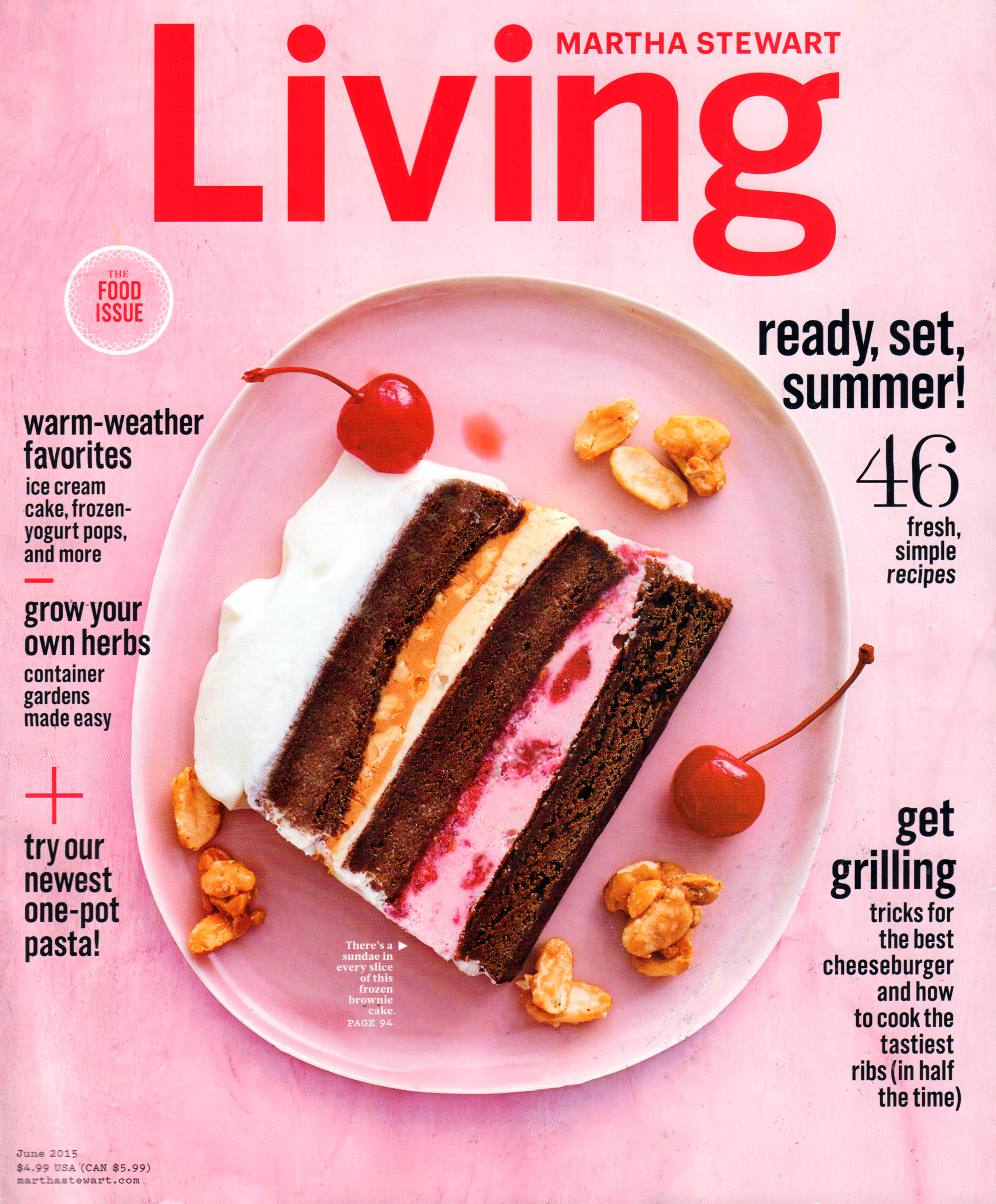 Martha-Stewart-Living June 01, 2015 Issue Cover