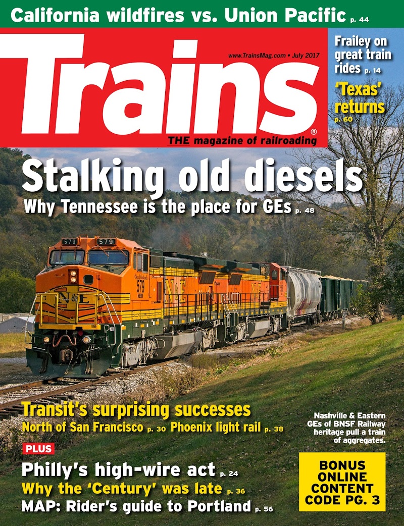 Trains July 01, 2017 Issue Cover