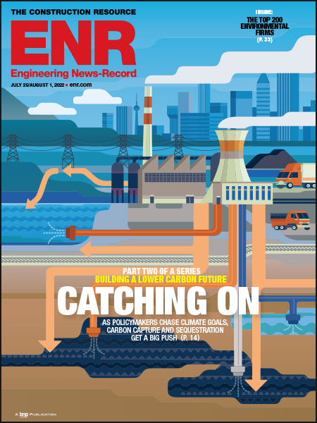 Engineering-News-Record July 29, 2022 Issue Cover