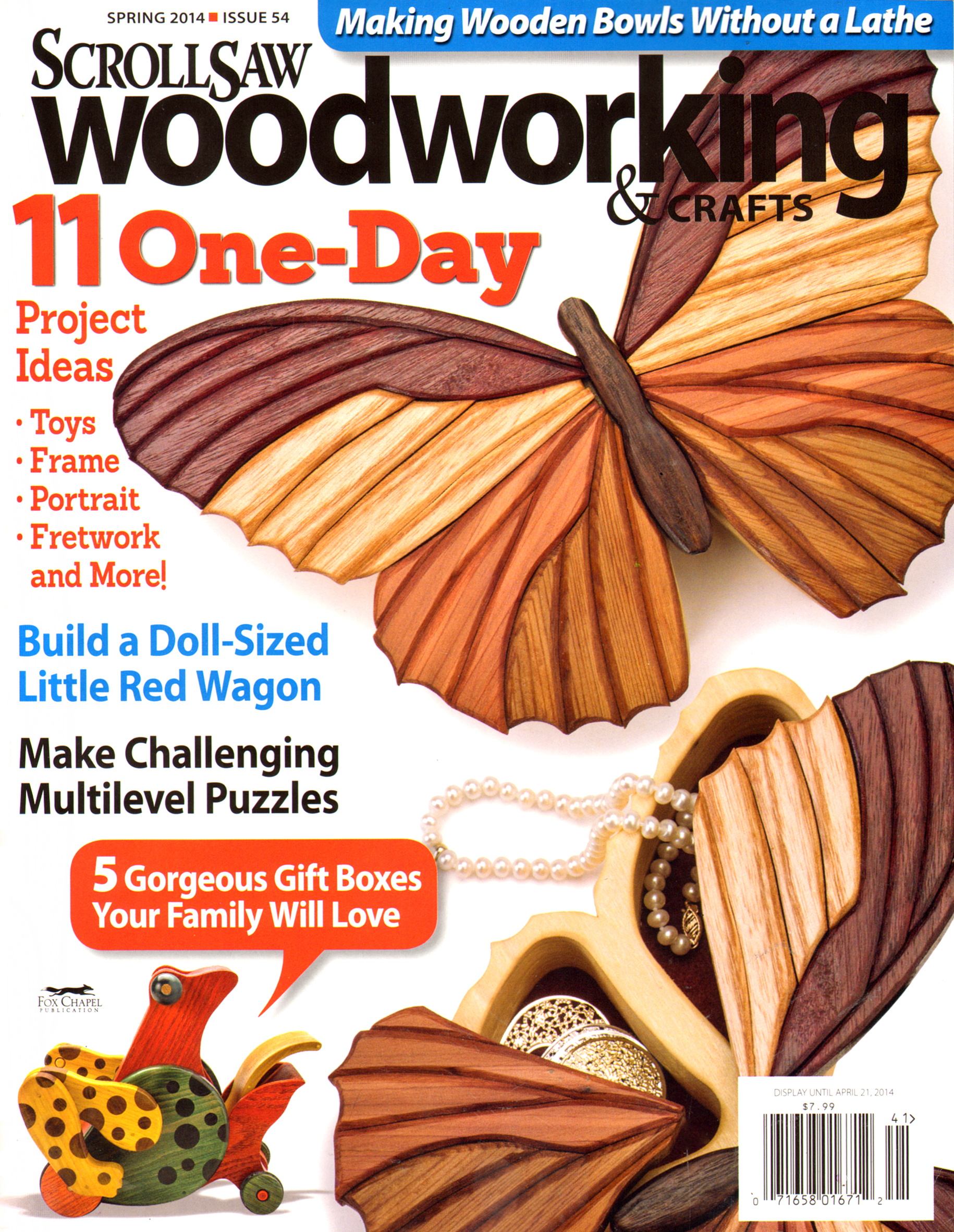Scroll-Saw-Woodworking-and-Crafts March 01, 2014 Issue Cover