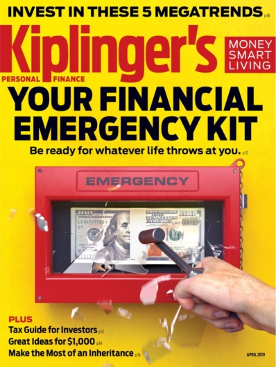 Kiplinger's Personal Finance April 01, 2019 Issue Cover