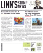 Linns-Stamp-News-Weekly October 24, 2022 Issue Cover