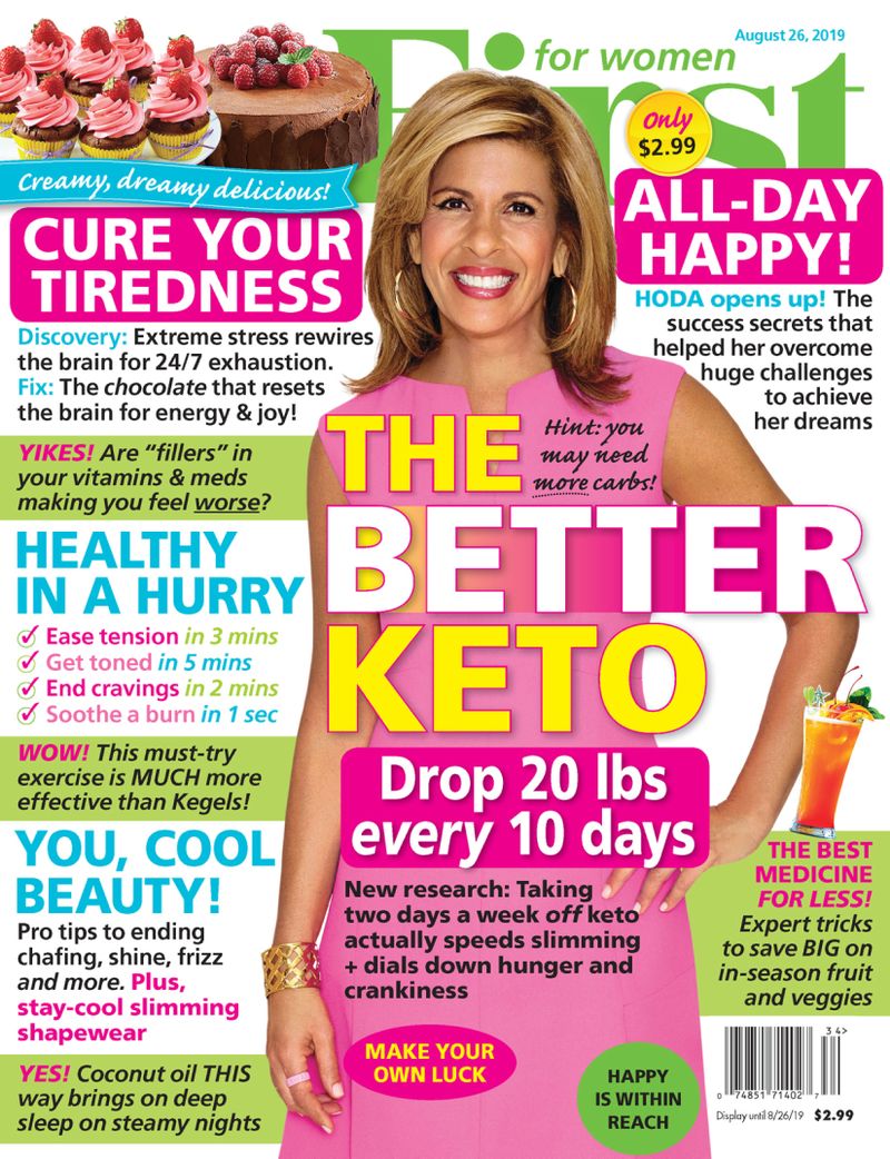First-For-Women August 26, 2019 Issue Cover