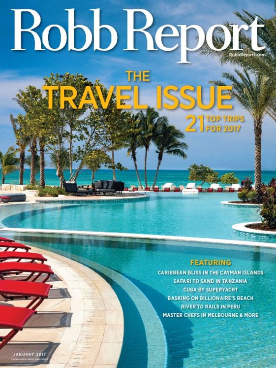 Robb-Report January 01, 2017 Issue Cover