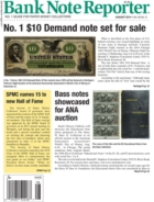 Bank-Note-Reporter August 01, 2014 Issue Cover