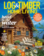 Log-and-Timber-Home-Living April 01, 2021 Issue Cover