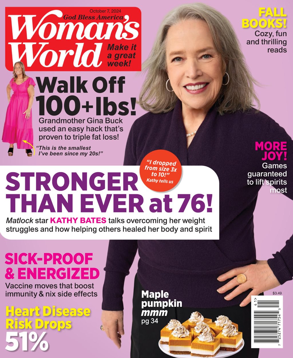 Womans-World October 07, 2024 Issue Cover