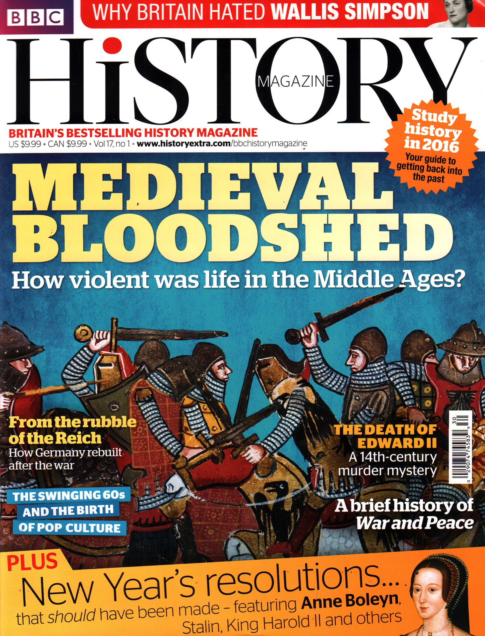 BBC-History January 01, 2016 Issue Cover