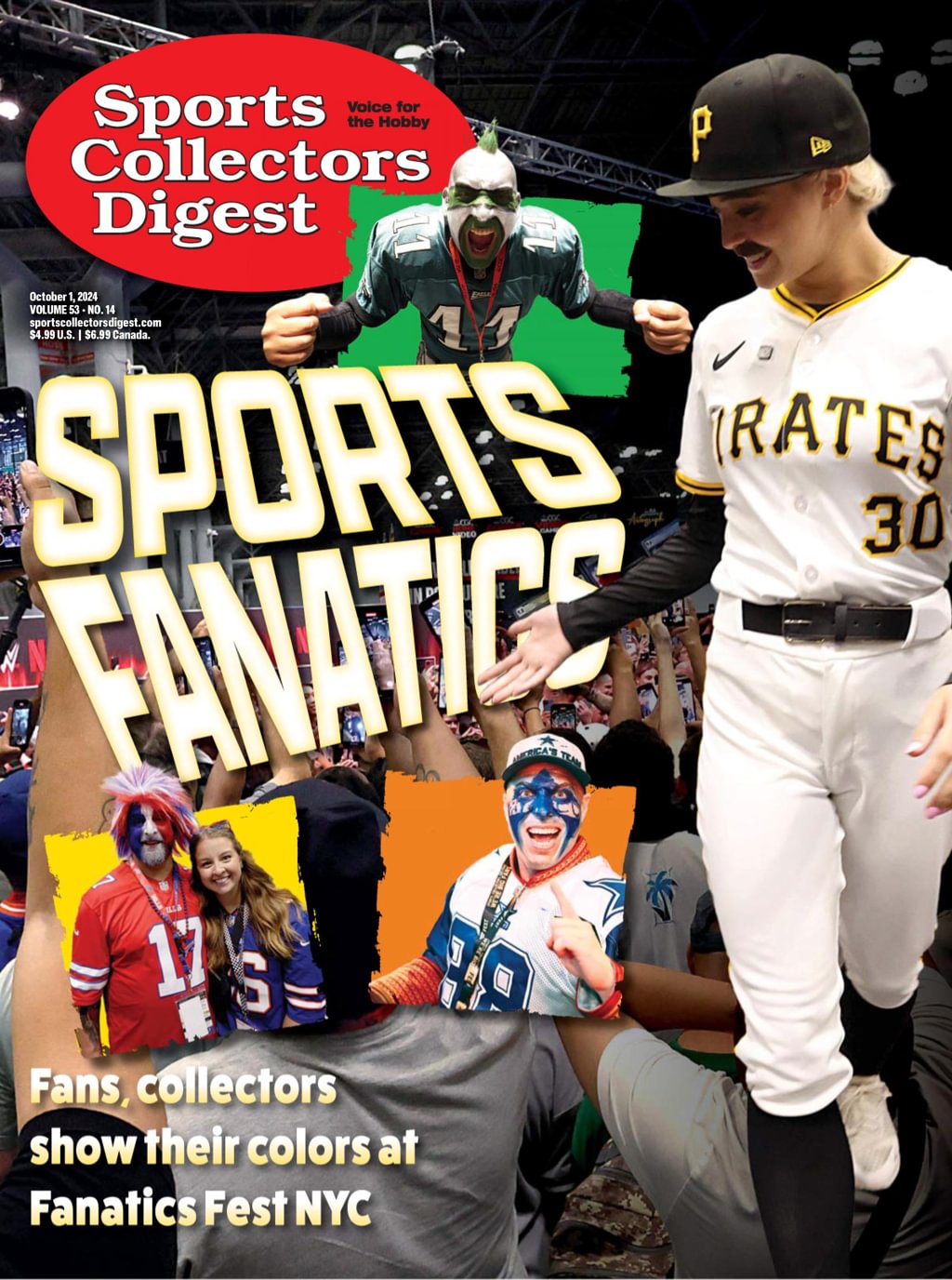 Sports-Collectors-Digest October 01, 2024 Issue Cover