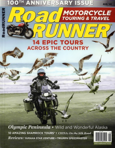 Road RUNNER Motorcycle & Touring August 01, 2018 Issue Cover