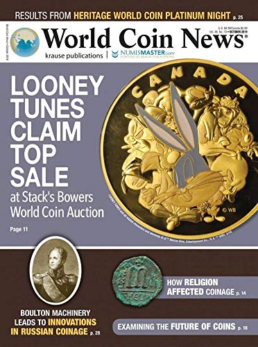 World-Coin-News October 01, 2019 Issue Cover