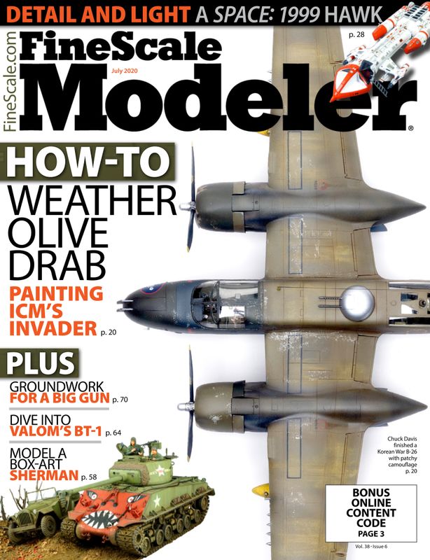 Finescale-Modeler July 01, 2020 Issue Cover
