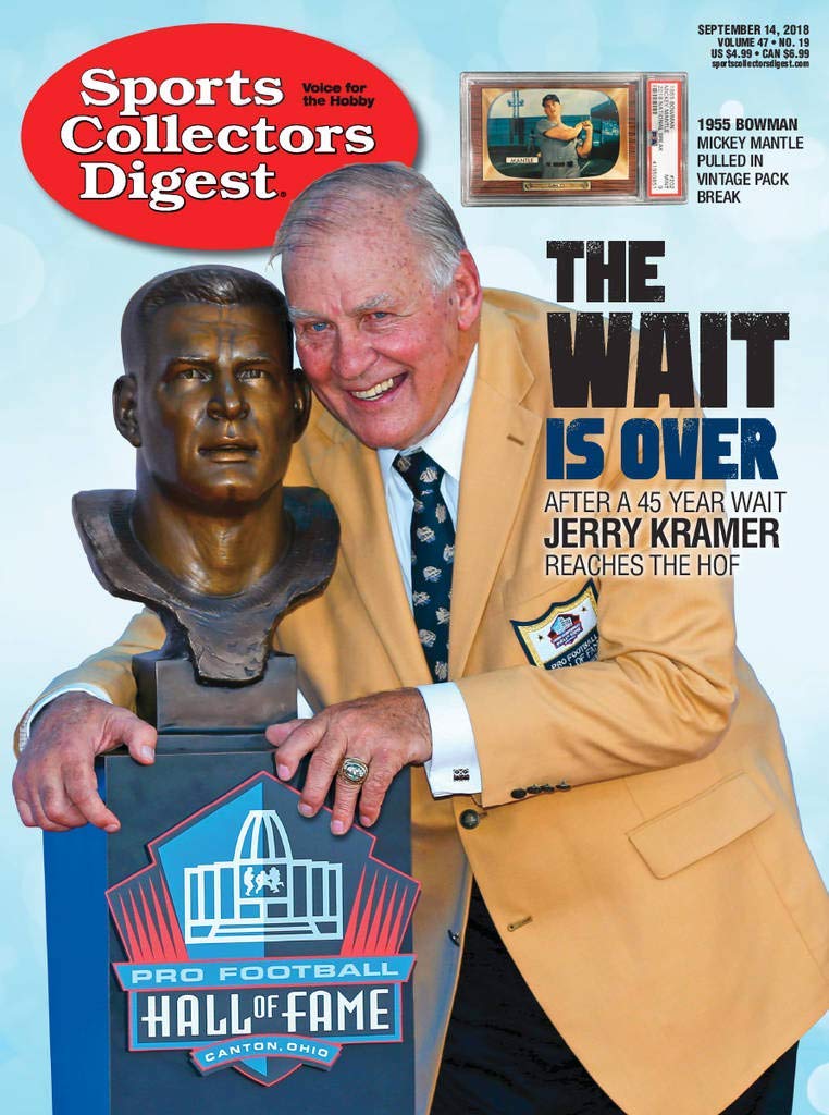 Sports-Collectors-Digest September 14, 2018 Issue Cover