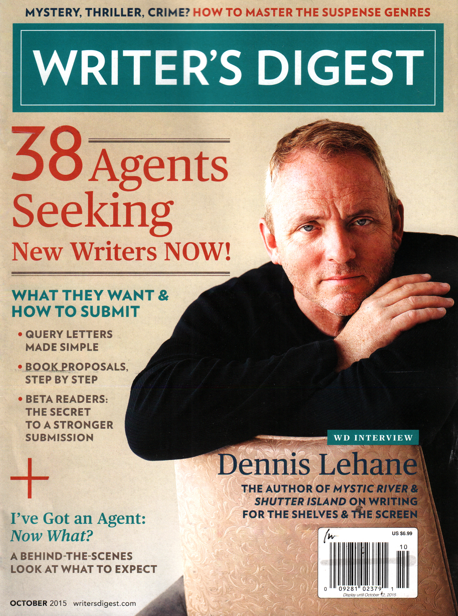 Writers-Digest October 01, 2015 Issue Cover