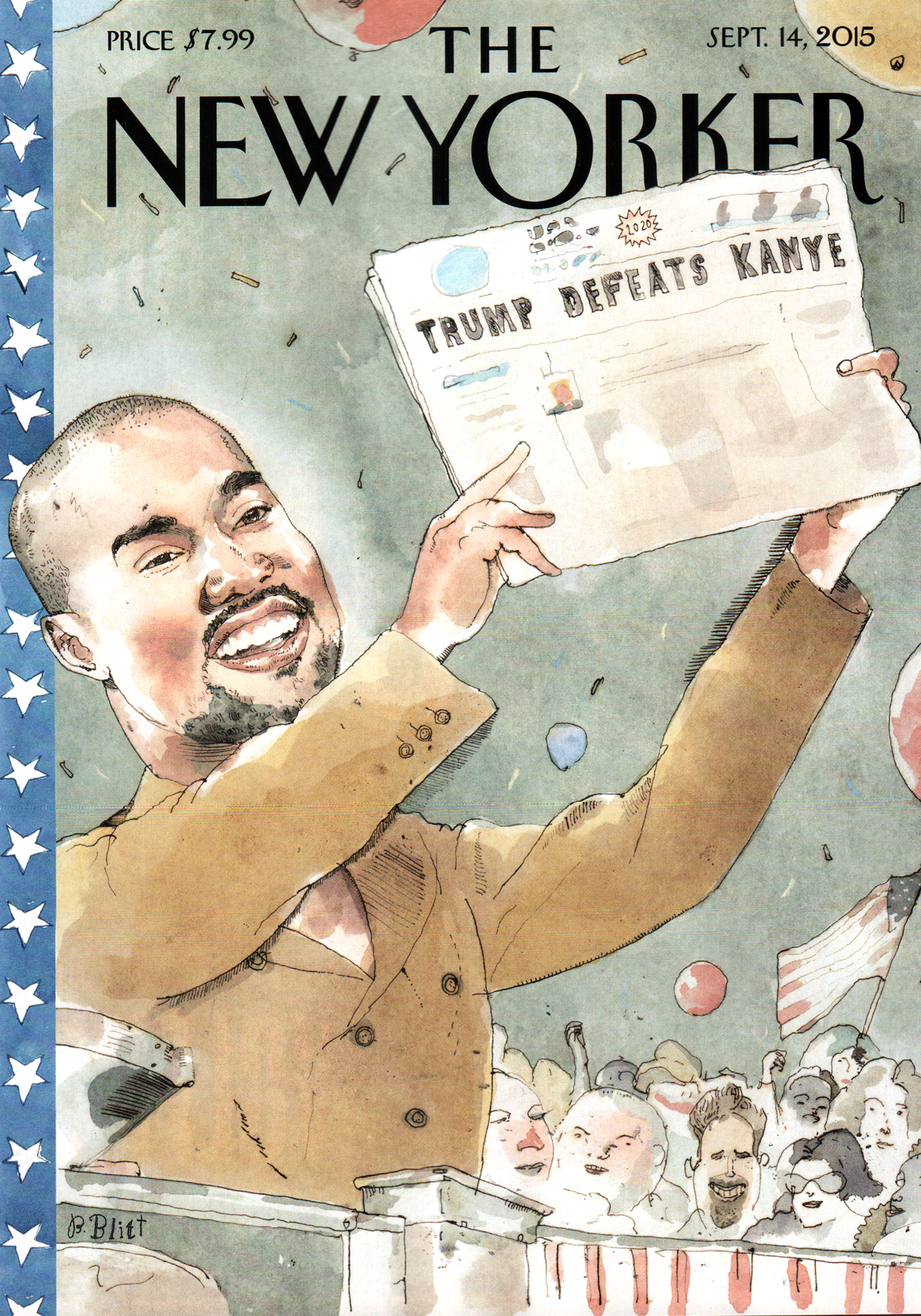 The-New-Yorker September 14, 2015 Issue Cover