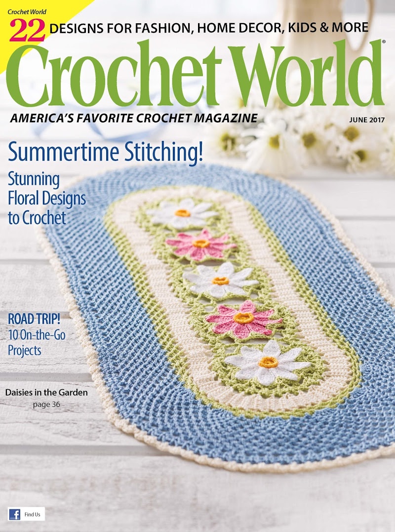 crochet-world June 01, 2017 Issue Cover