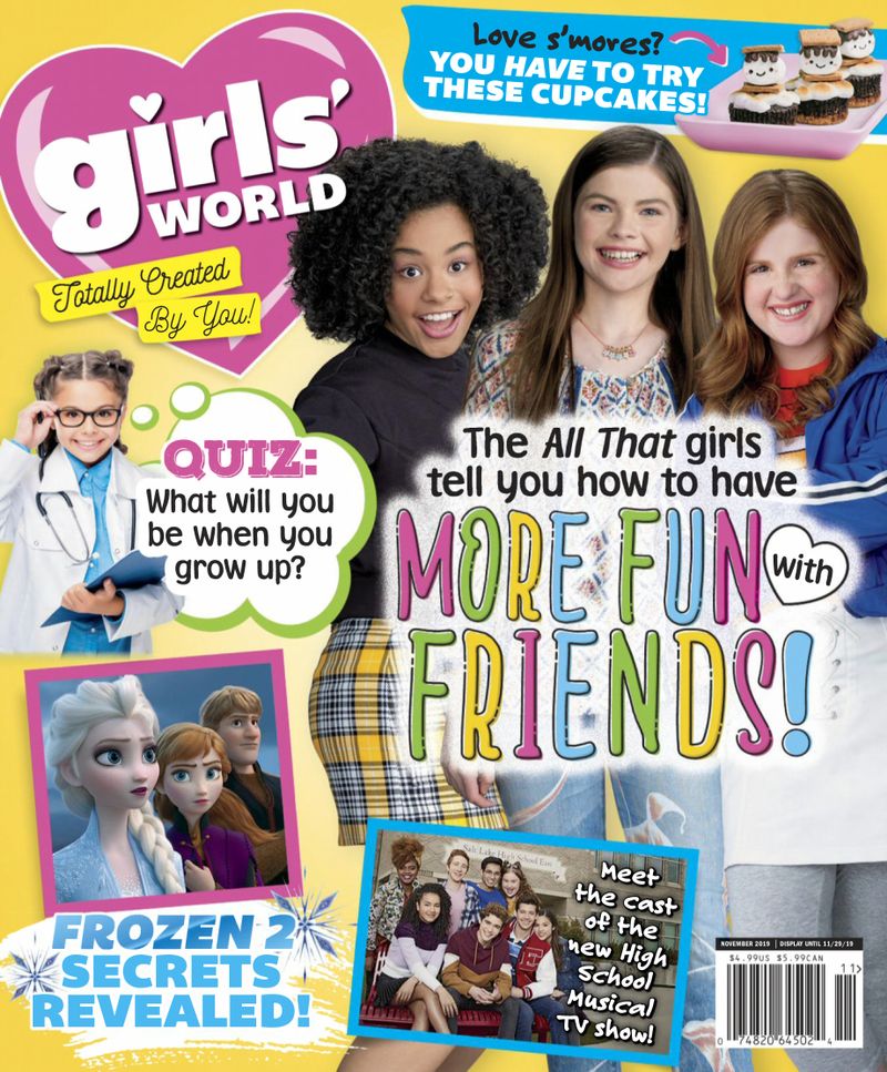 Girls-World November 01, 2019 Issue Cover