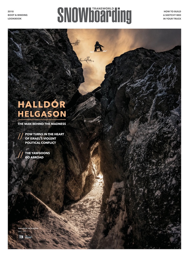 Transworld-SNOWboarding October 01, 2017 Issue Cover