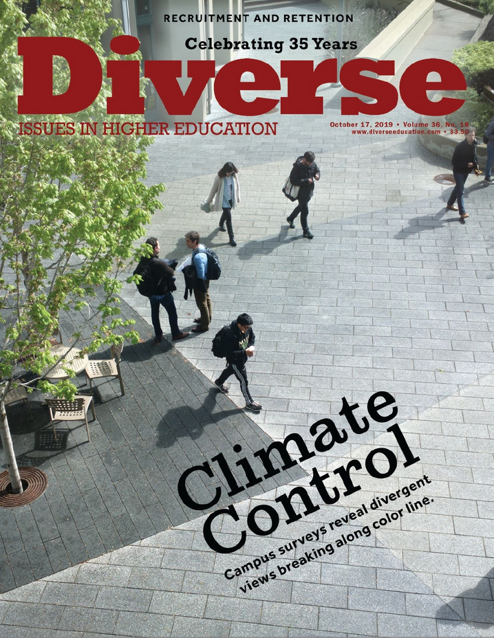 Diverse-Issues-In-Higher-Education October 17, 2019 Issue Cover