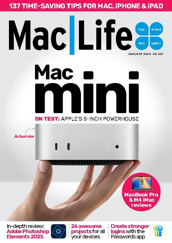 Mac-|-Life January 01, 2025 Issue Cover