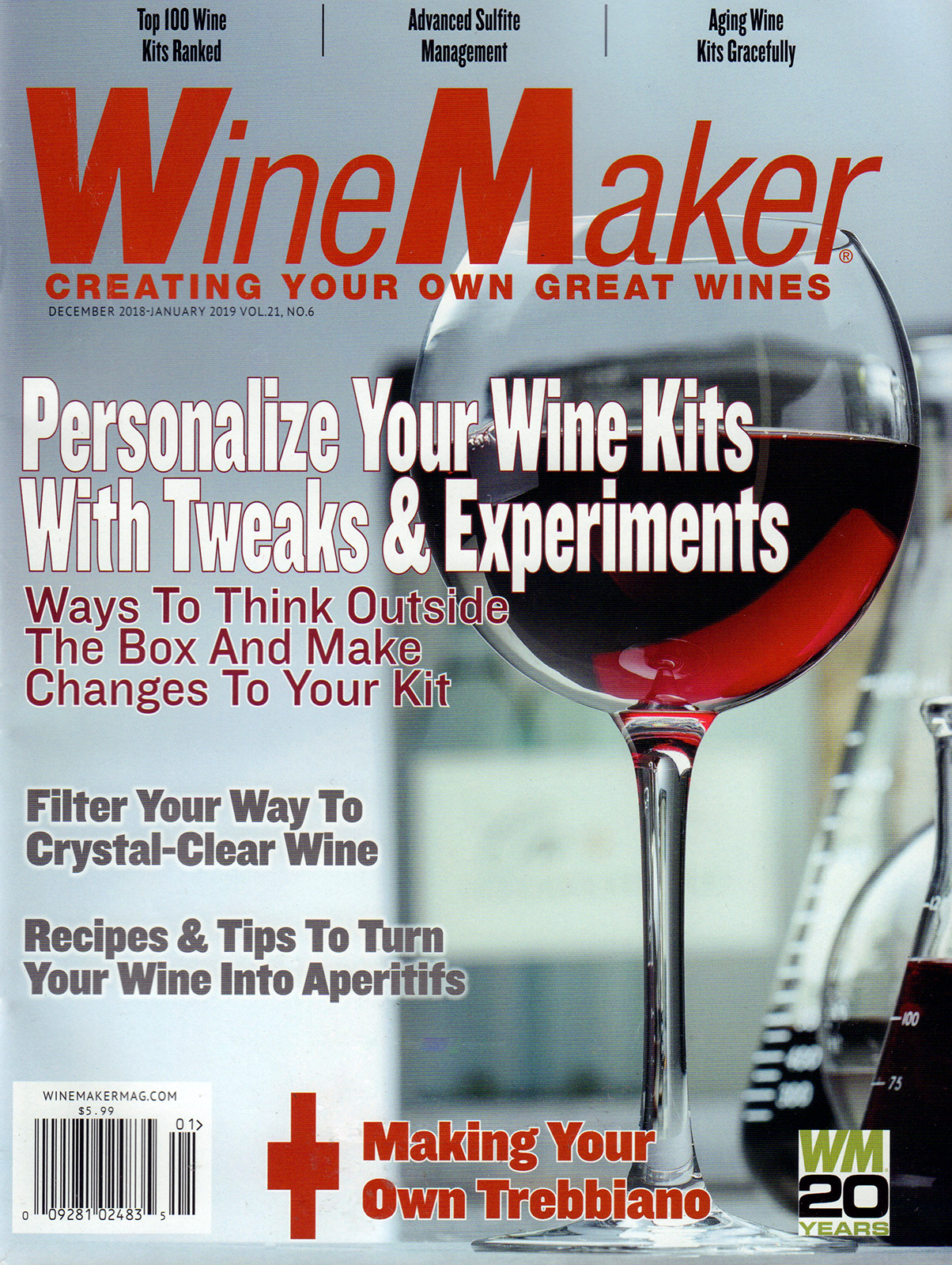 winemaker December 01, 2018 Issue Cover