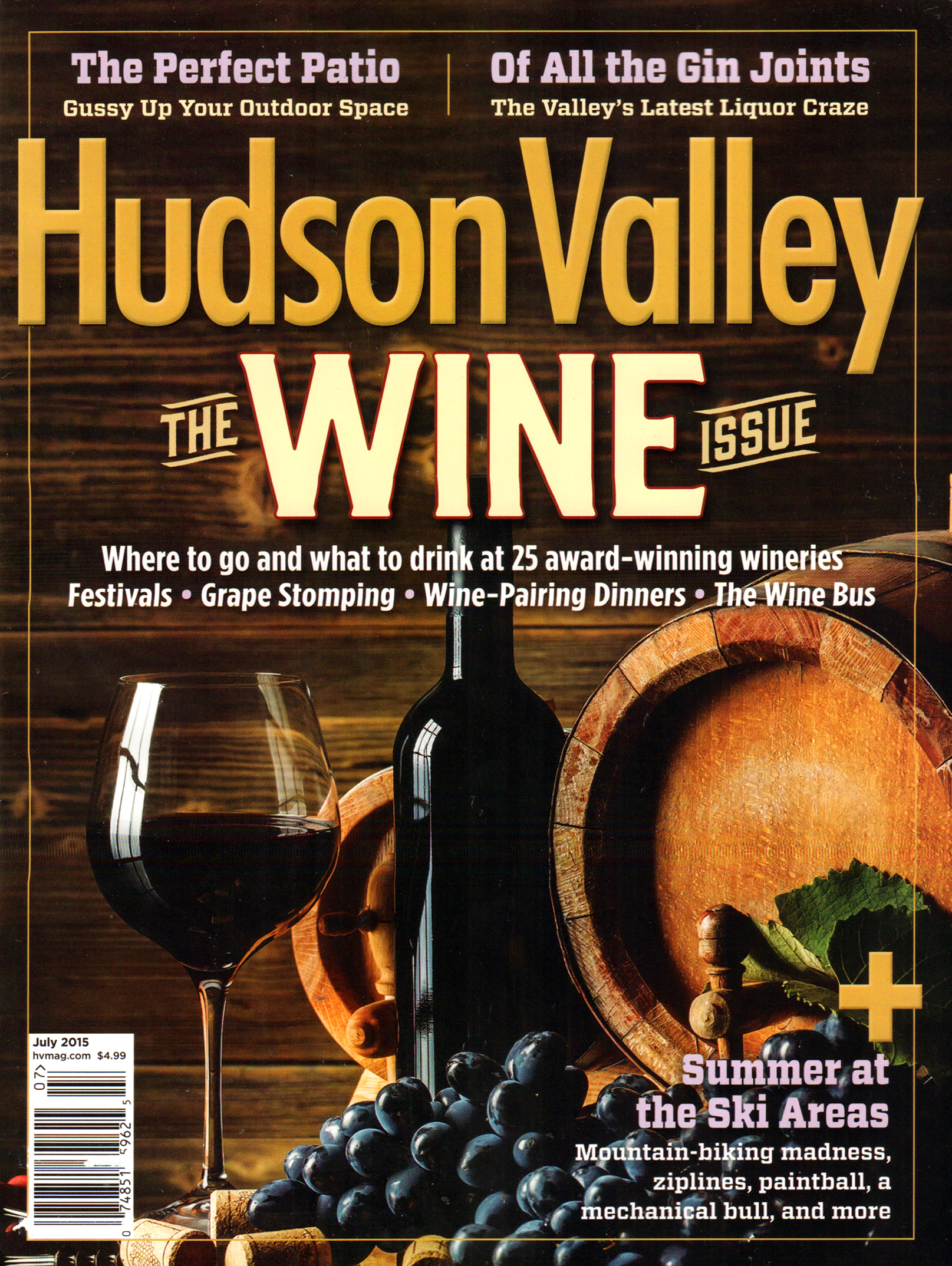Hudson-Valley July 01, 2015 Issue Cover