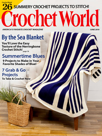 Crochet-World June 01, 2019 Issue Cover