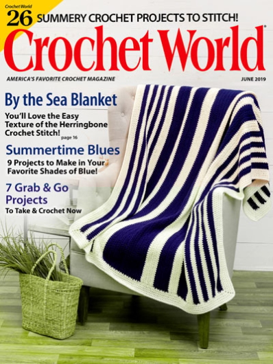 Crochet World June 01, 2019 Issue Cover