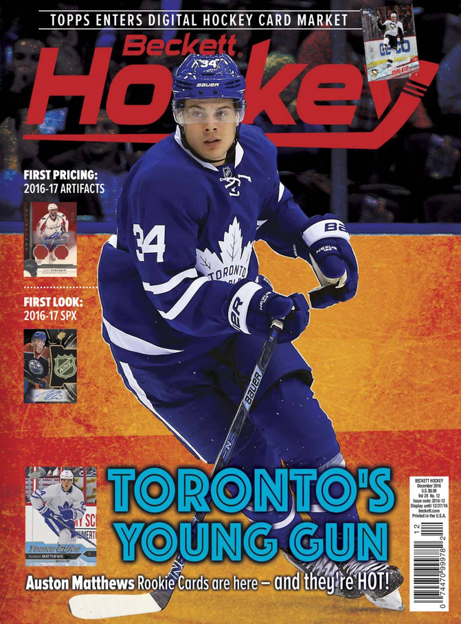 Beckett-Hockey December 01, 2016 Issue Cover