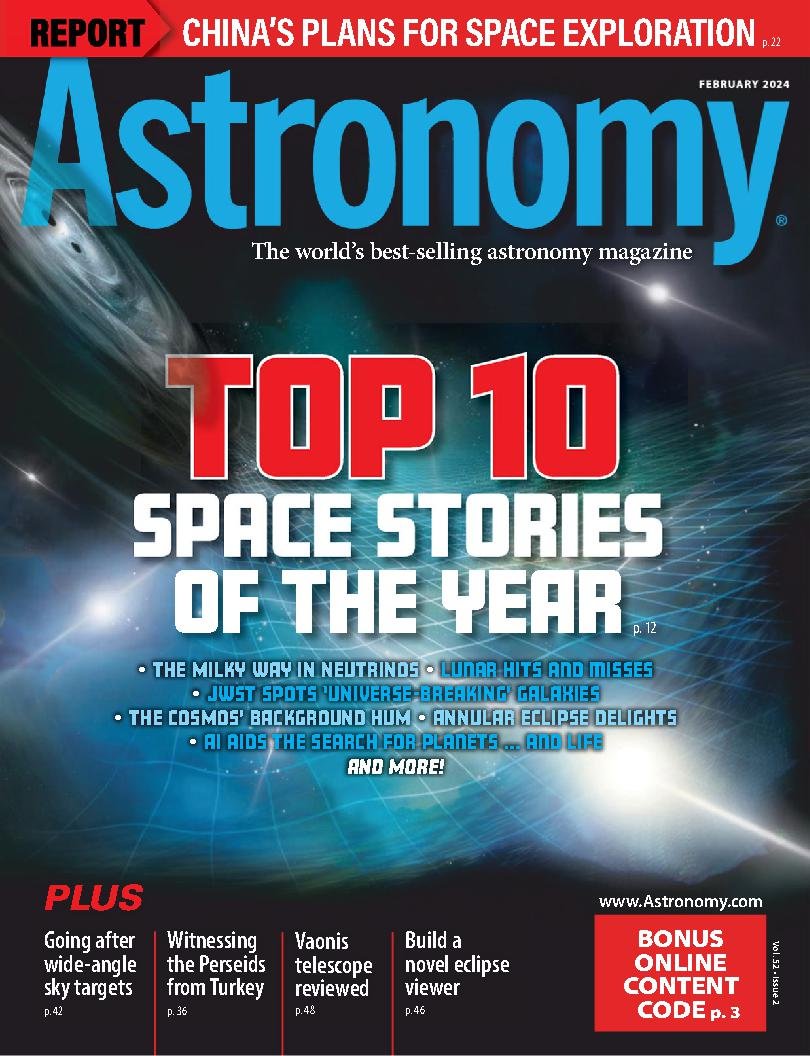 Astronomy February 01, 2024 Issue Cover