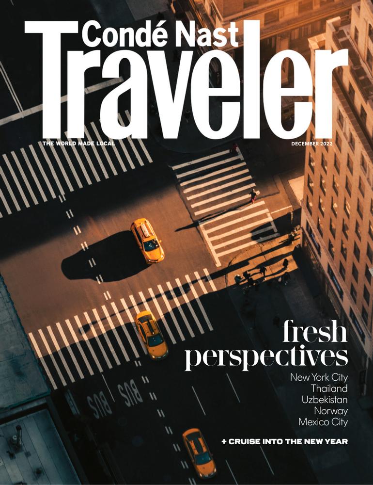 Condé-Nast-Traveler December 01, 2022 Issue Cover