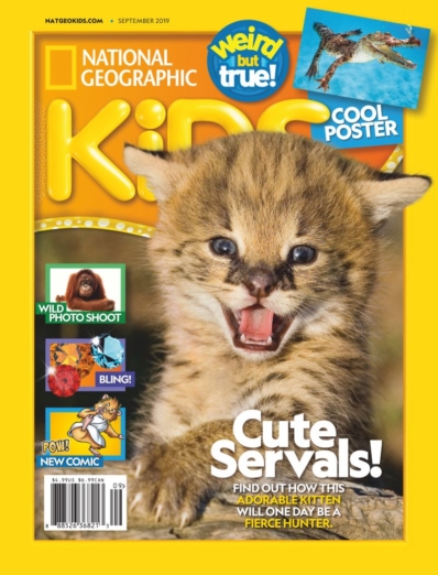 National Geographic Kids September 01, 2019 Issue Cover