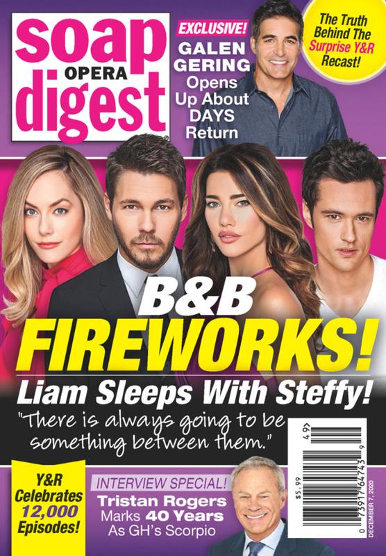 Soap-Opera-Digest December 07, 2020 Issue Cover
