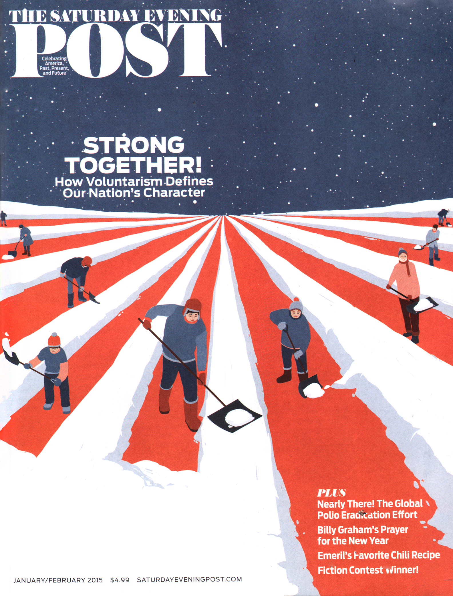 The-Saturday-Evening-Post January 01, 2015 Issue Cover