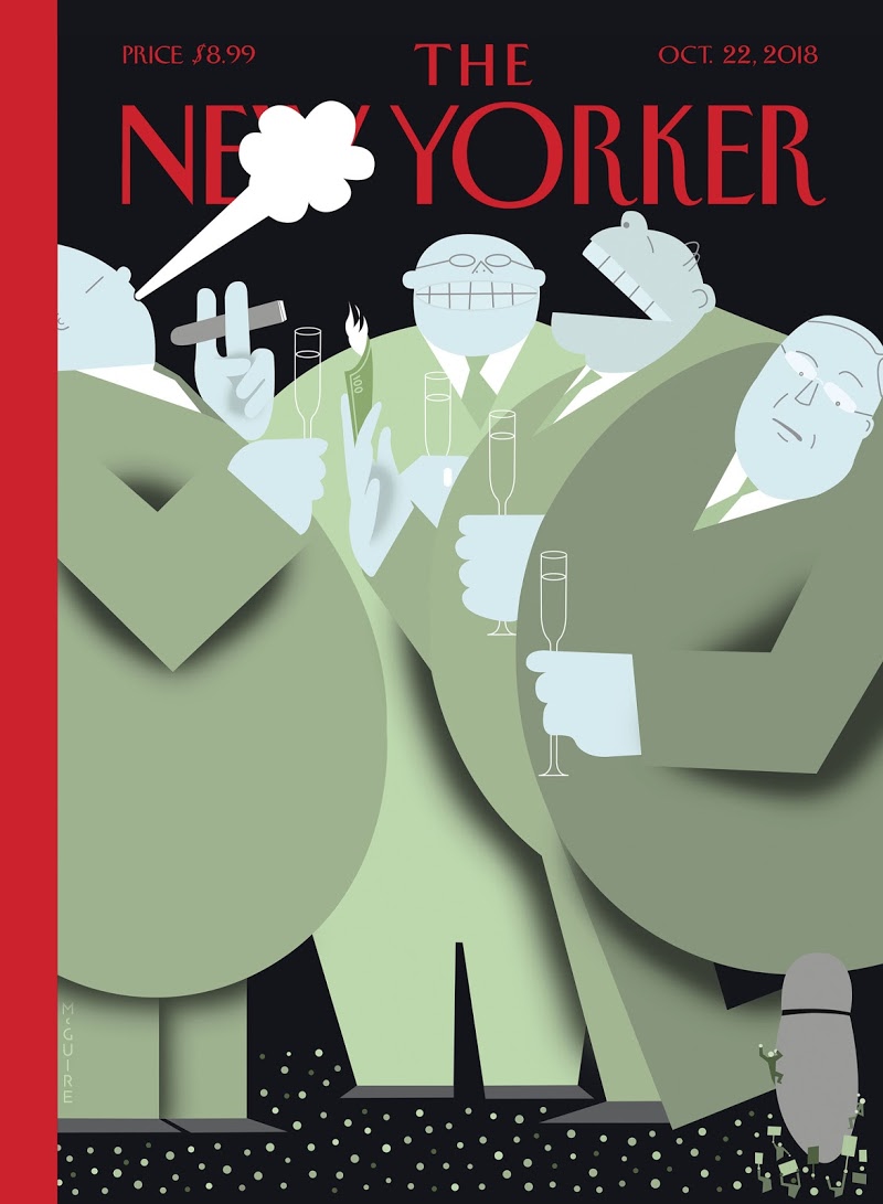 The-New-Yorker October 22, 2018 Issue Cover